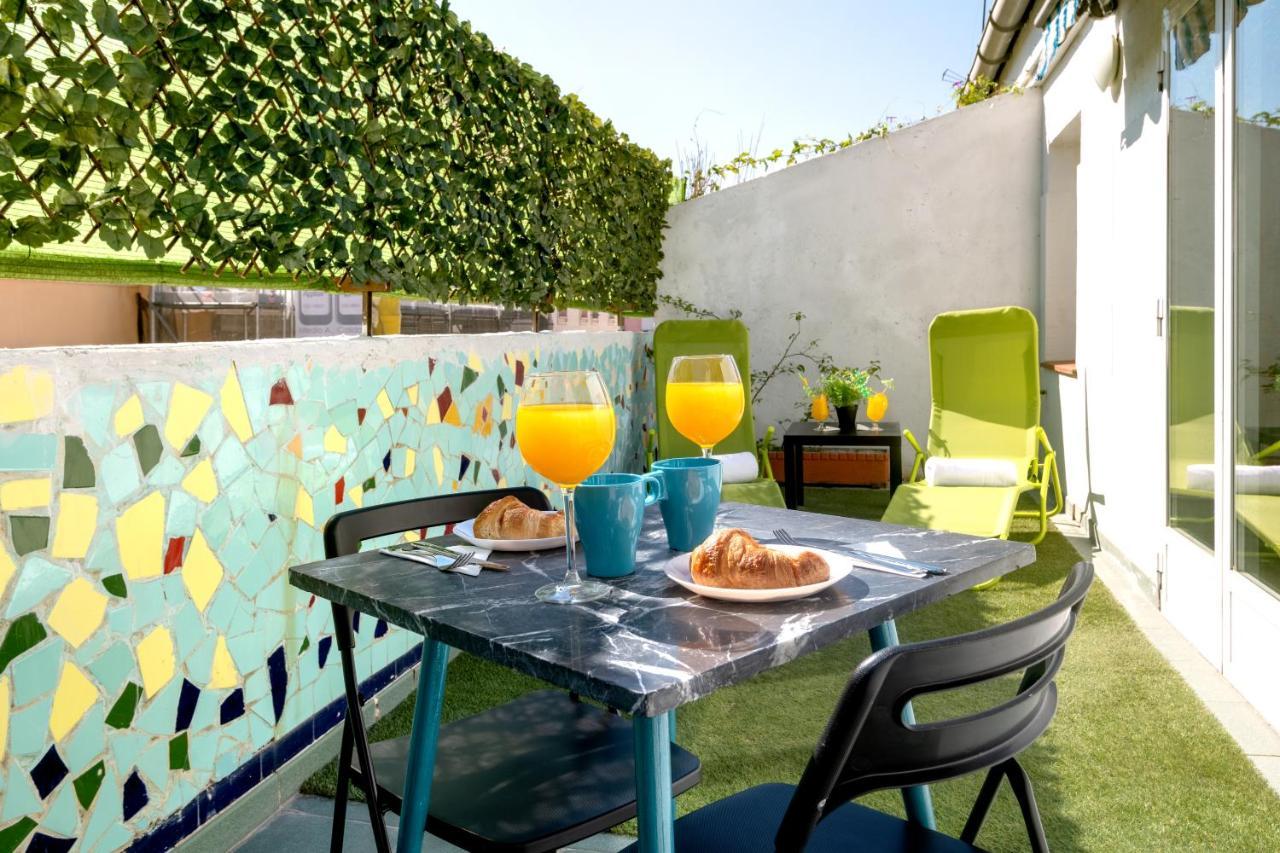 Appartamento Bright Penthouse With Terrace In Madrid Center Esterno foto